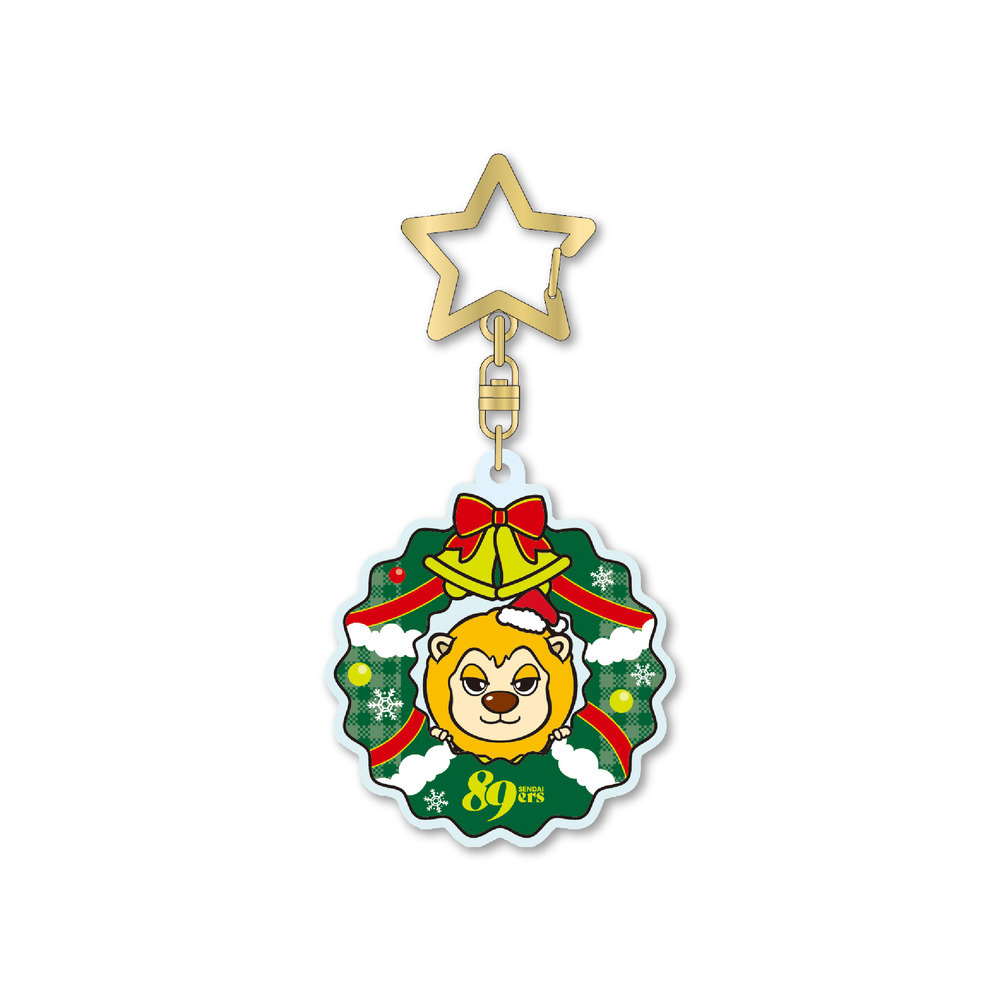 クリスマスリースアクリルキーホルダー 2025-26 詳細画像 1カラー 1